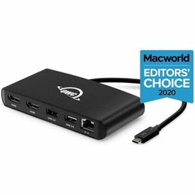 OWC Thunderbolt 3 Mini Dock With HDMI, USB-A, Ethernet, 40Gbps Speed, 2-Year Warranty
