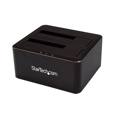 Startech Dual Bay SATA HDD Docking Station for 2.5"/3.5" SSDs/HDDs - USB 3.0 Connectivity