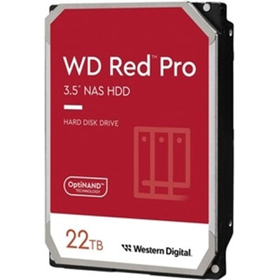 Western Digital Red Pro 22TB NAS Hard Drive - High-Performance Storage for Your Networked Setup