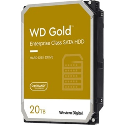 WD Gold 20TB 3.5" SATA 512e Enterprise Hard Drive - High Capacity, Reliable Storage Solution