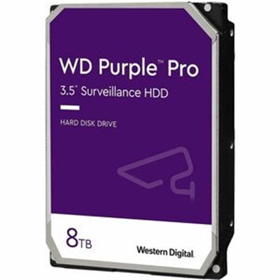 WD Purple Pro 8TB 3.5" SATA Internal Hard Drive for Surveillance Systems - Single Pack