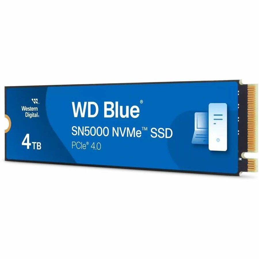 WD Blue SN5000 WDS400T4B0E-00BKY0 Solid State Drive - M.2 2280 Internal - PCI Express NVMe (PCI Express NVMe 4.0 x4)