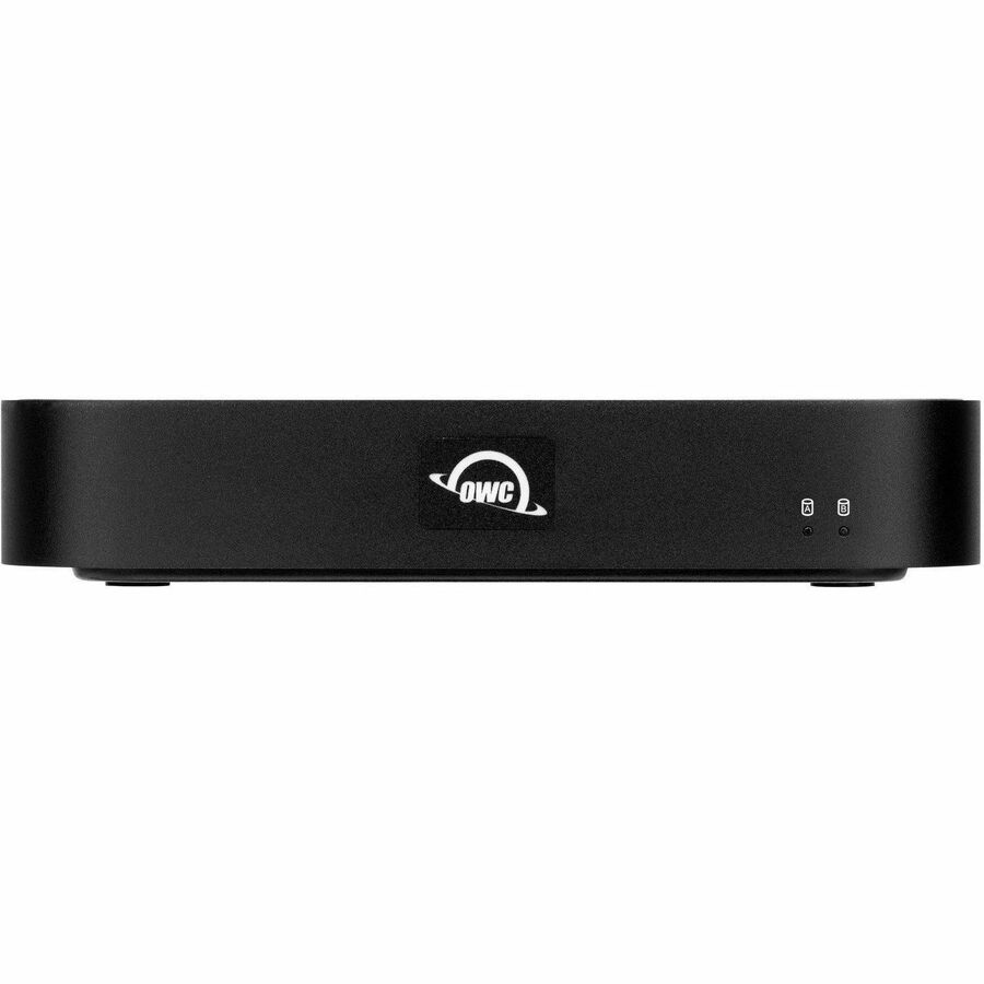 OWC miniStack STX Drive Enclosure Serial ATA, PCI Express NVMe 4.0 - Thunderbolt 4 Host Interface - Matte Silver, Matte Black