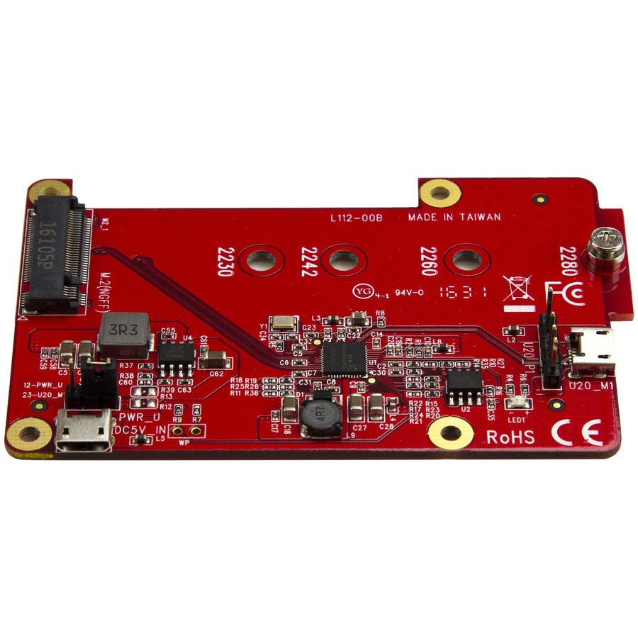StarTech.com Raspberry Pi Board &acirc;&euro;" USB 2.0 480Mbps &acirc;&euro;" USB to M.2 SATA Converter &acirc;&euro;" USB to SATA Raspberry Pi SSD