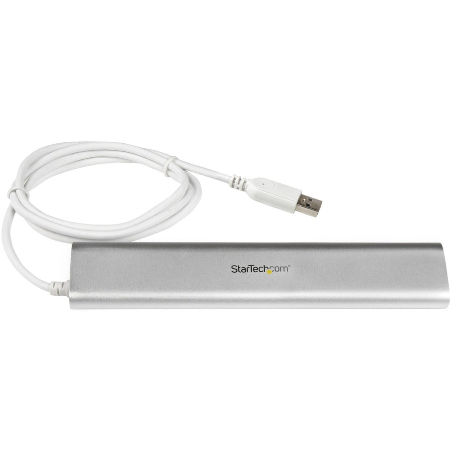 StarTech.com 7-Port USB Hub, USB A to 7x USB-A Ports, USB 5Gbps, Self-Powered, Portable Laptop USB 3.0 Hub Expansion with Power Supply