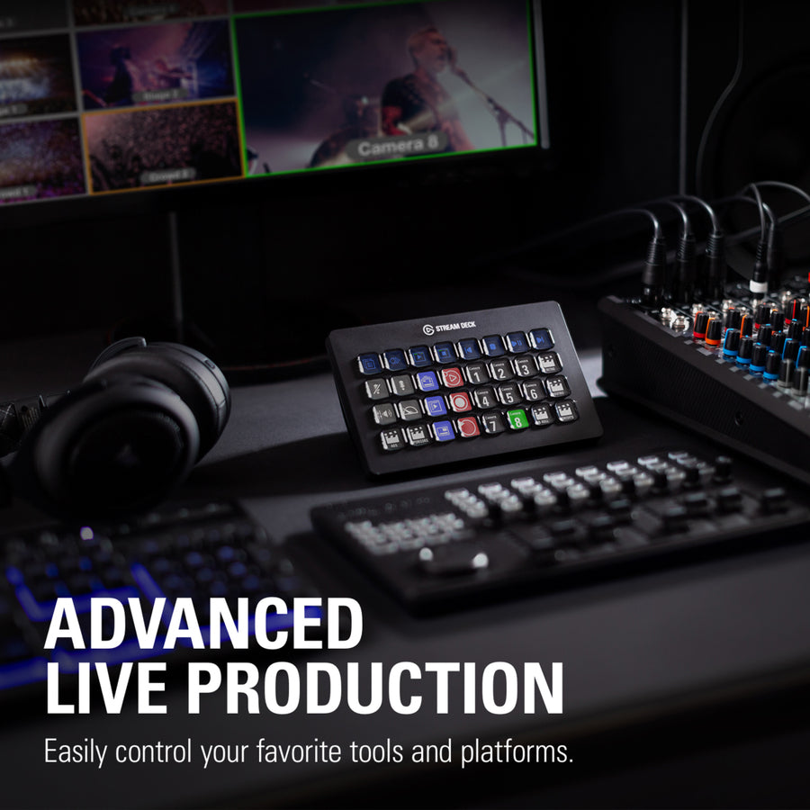 Corsair Stream Deck XL 32-Key Customizable Keypad for Ultimate Streaming Control