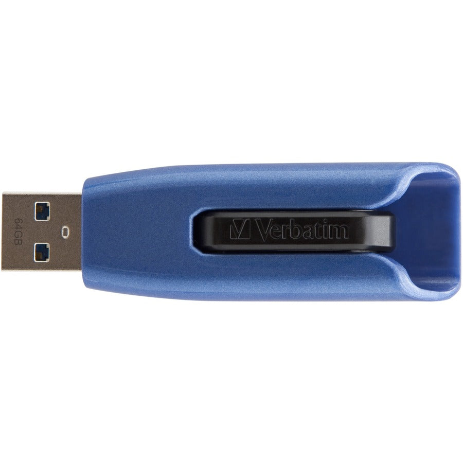 Verbatim 256GB Store 'n' Go V3 MAX USB 3.0 Flash Drive - Up to 300MB/s Transfer Speed, Retractable Design
