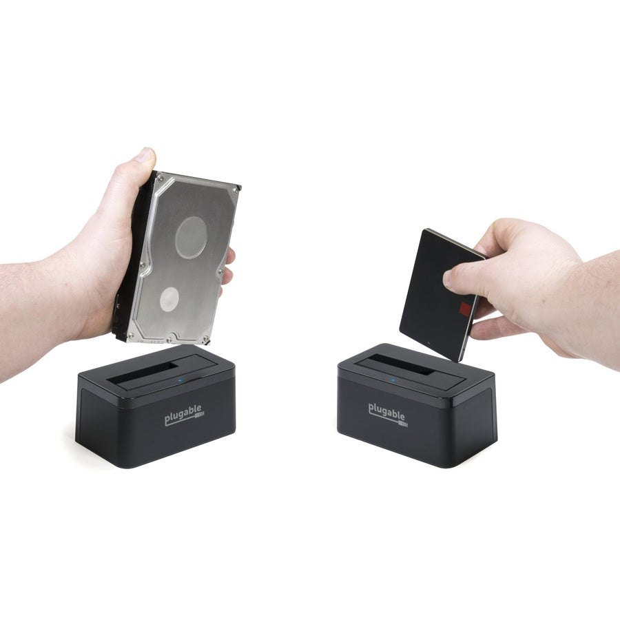 Plugable USB 3.1 Gen 2 10Gbps SATA Upright Hard Drive Dock and SSD Dock