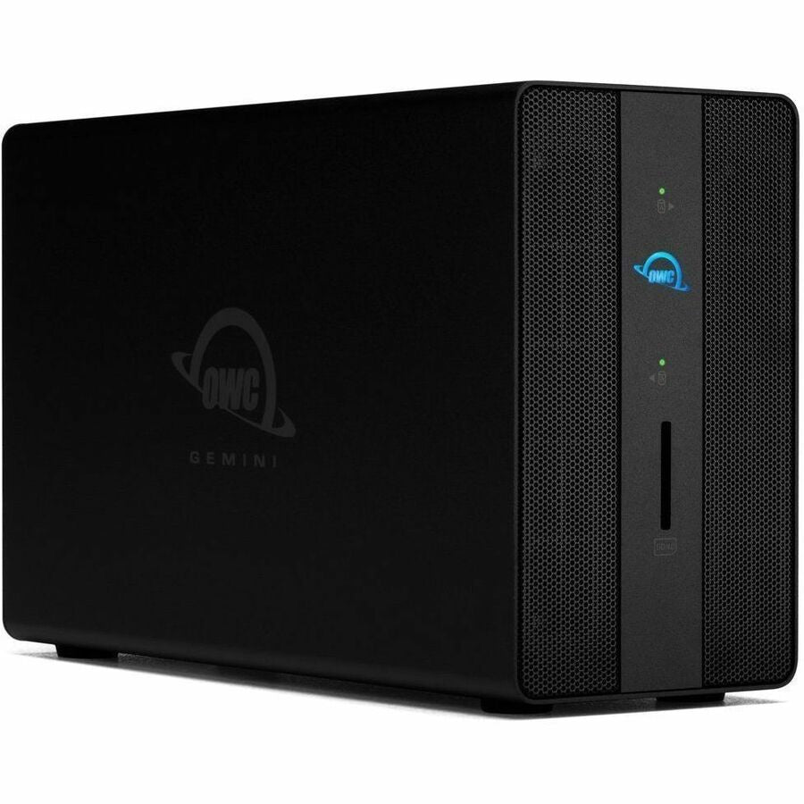 OWC 32TB Gemini Thunderbolt (40Gb/s) Dock And Dual-Drive HDD RAID External Storage Solution