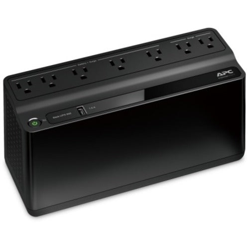 APC Back-UPS 600VA, 120V, 1 USB charging port, 7 NEMA outlets (2 surge)
