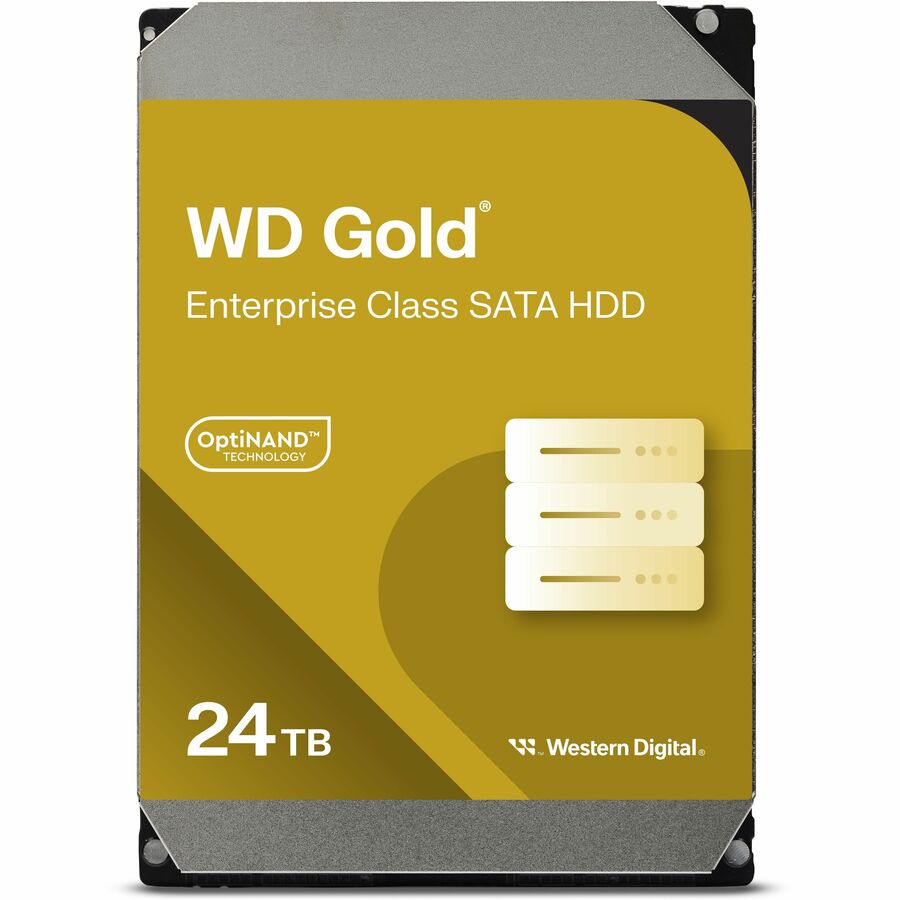WD Gold WD241KRYZ 24 TB Hard Drive - 3.5" Internal - SATA (SATA/600)