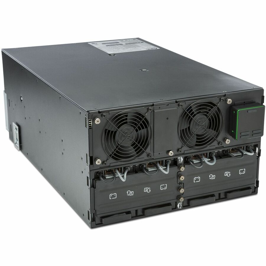 APC Smart-UPS On-Line, 8kVA/8kW, Rackmount 6U, 208V, 4x L6-20R+2x L6-30R NEMA outlets, Network Card+SmartSlot, Extended runtime, W/ rail kit