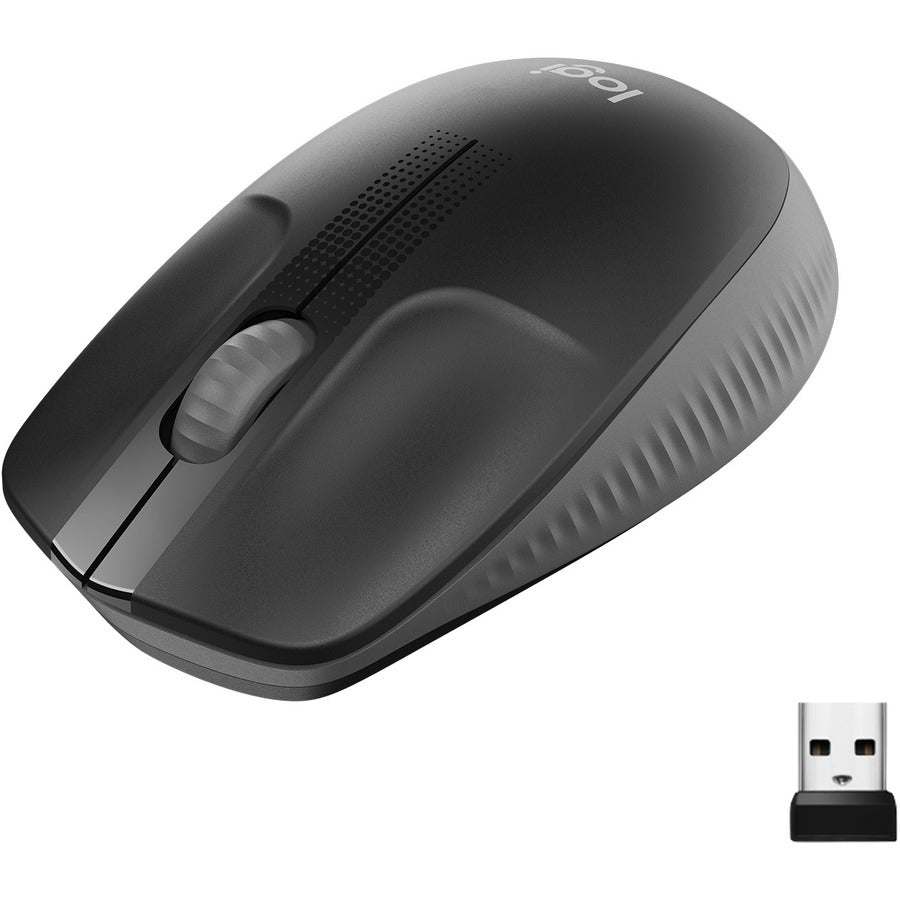 Logitech M190 Wireless Mouse - Full Size Ambidextrous Design, 18-Month Battery Life, Precise Cursor Control