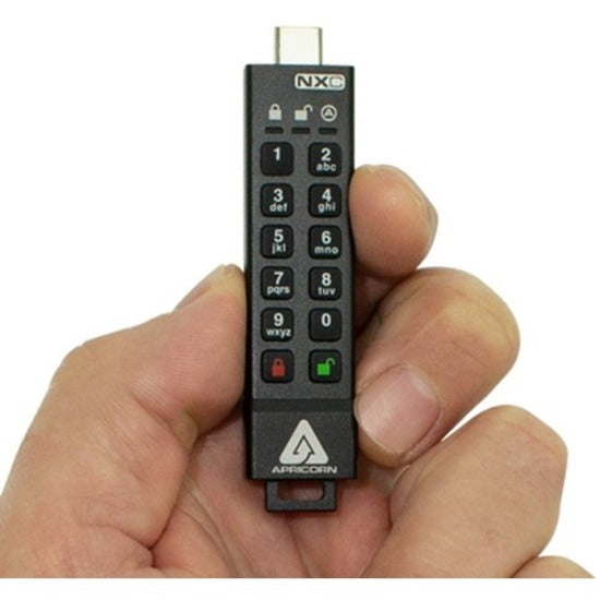 Apricorn Aegis Secure Key 3NXC 128GB USB 3.2 (Gen 1) Type C Flash Drive