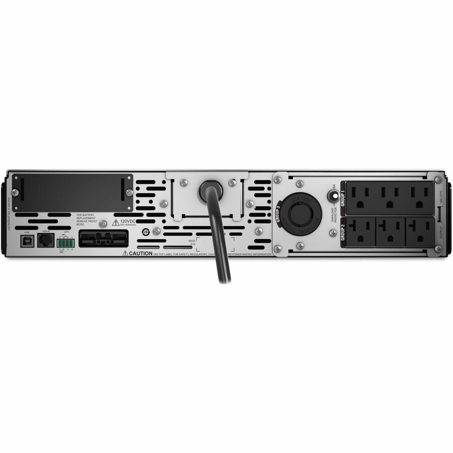 APC Smart-UPS X, Line Interactive, 2000VA, Rack/tower convertible 2U, 100V-127V, 3x 5-15R+3x 5-20R+1x L5-20R NEMA, SmartSlot, Extended runtime