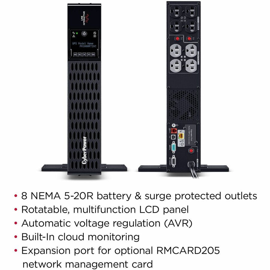 CyberPower PR2000RT2UC Smart App Sinewave UPS Systems