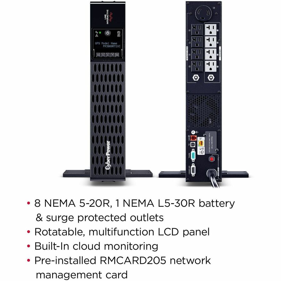 CyberPower PR3000RT2UC Smart App Sinewave UPS Systems