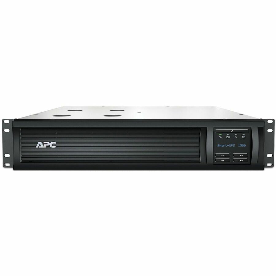 APC Smart-UPS, Line Interactive, 1500VA, Rackmount 2U, 120V, 6x NEMA 5-15R outlets, SmartConnect Port+Network Card, AVR, LCD
