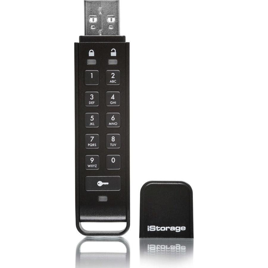 iStorage datAshur Personal2 16 GB | Secure Flash Drive | Password protected | Portable | Military Grade Hardware Encryption | USB 3.0 | IS-FL-DAP3-B-16