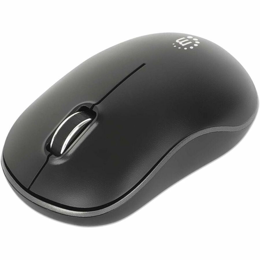 Manhattan MW3075 Wireless Optical USB Mouse - 1200 DPI, Ambidextrous, Long-Range Performance