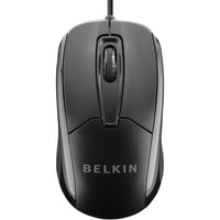 Belkin Ergonomic Wired USB Optical Mouse - Smooth Navigation, Plug and Play Convenience - Store 42
