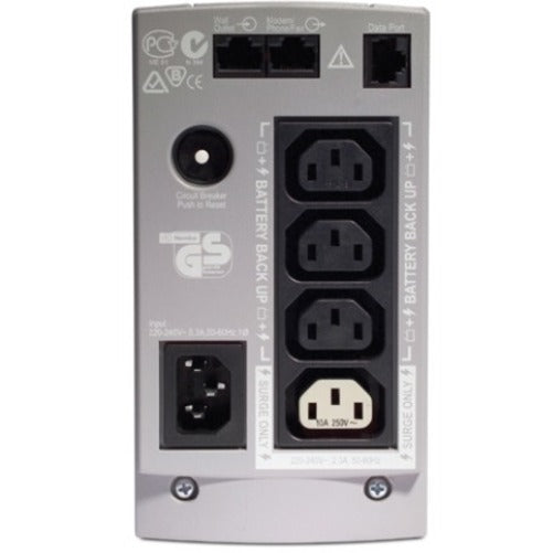 APC Back-UPS CS 500VA Uninterruptible Power Supply - USB & Serial Connectivity, Surge Protection