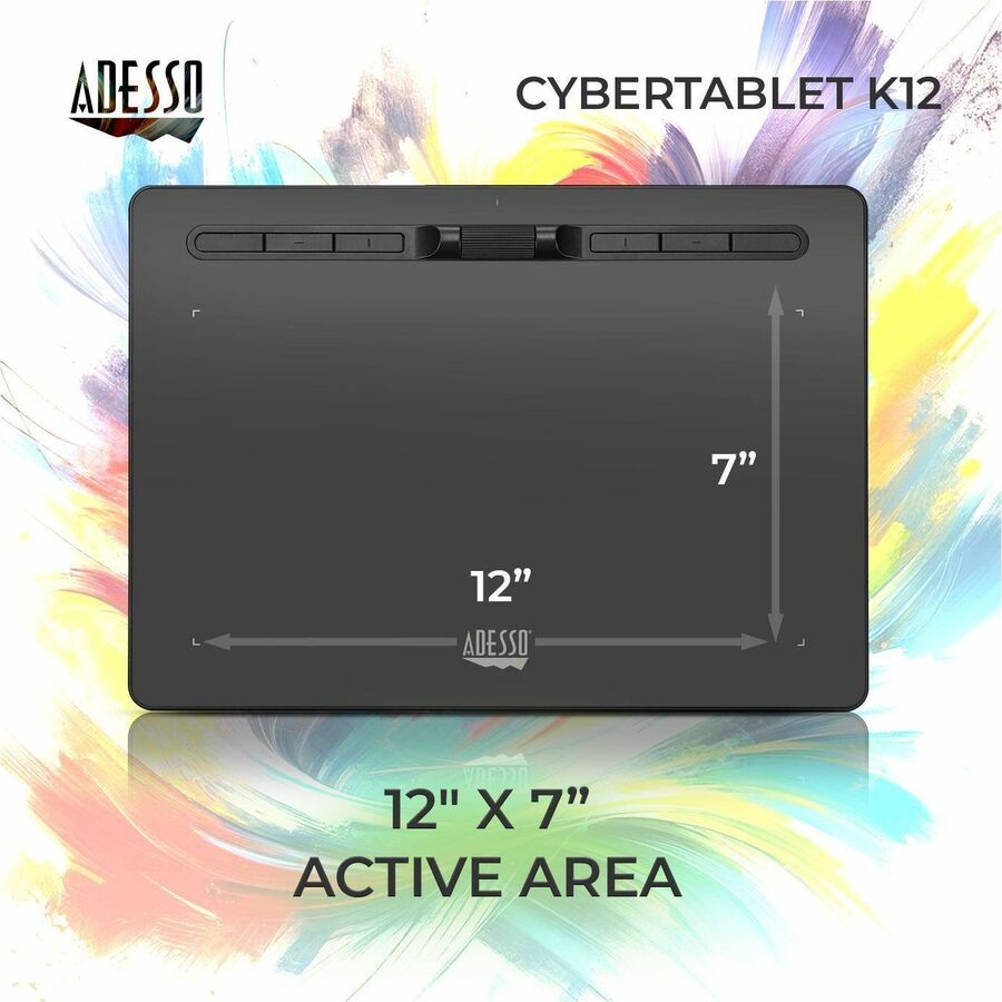 Adesso 12" x 7" Graphic Tablet