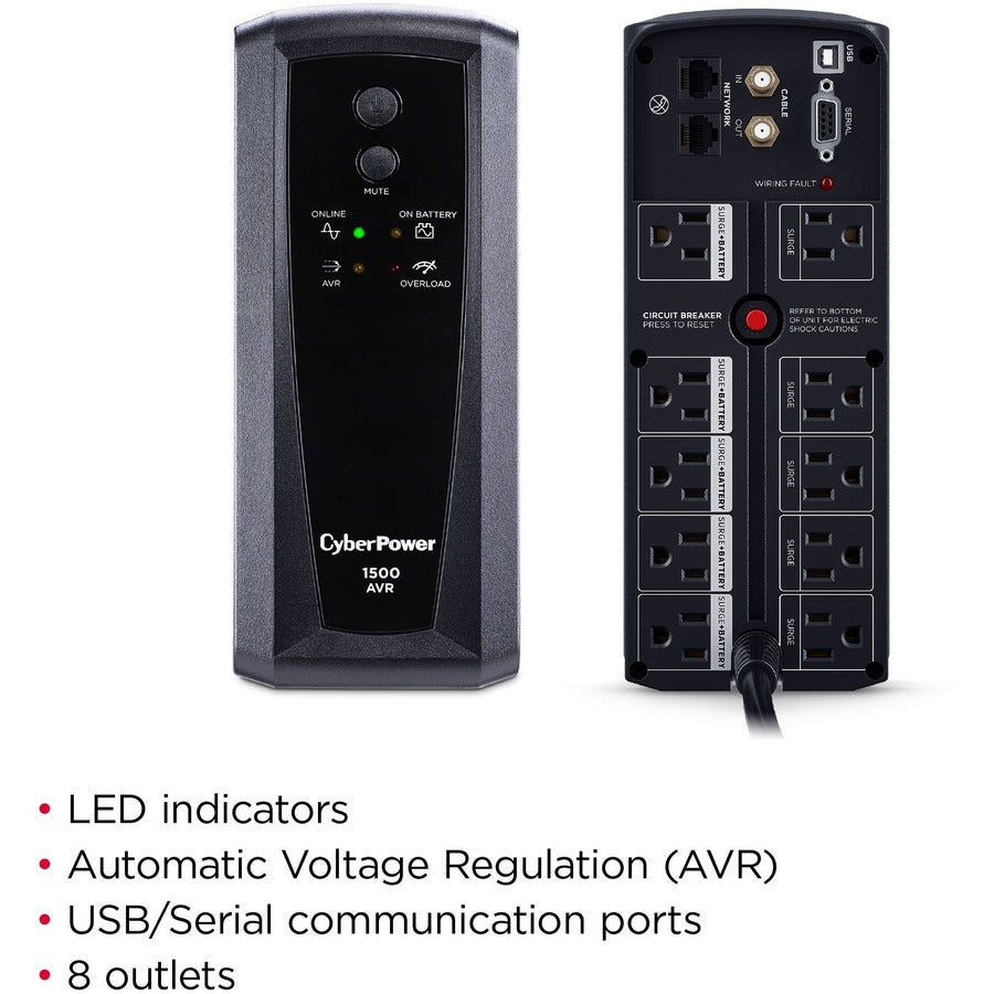 CyberPower CP1500AVRT AVR UPS Systems