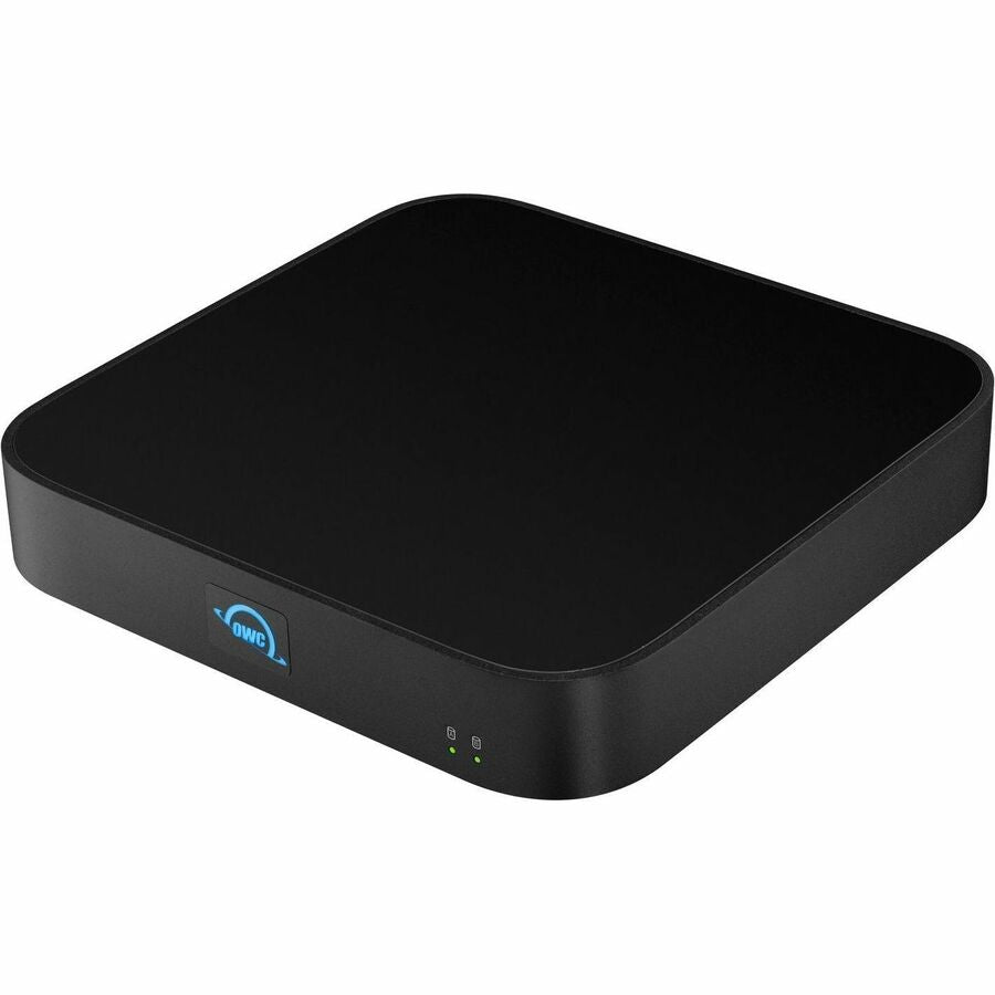 OWC miniStack STX Drive Enclosure Serial ATA, PCI Express NVMe 4.0 - Thunderbolt 4 Host Interface - Matte Silver, Matte Black