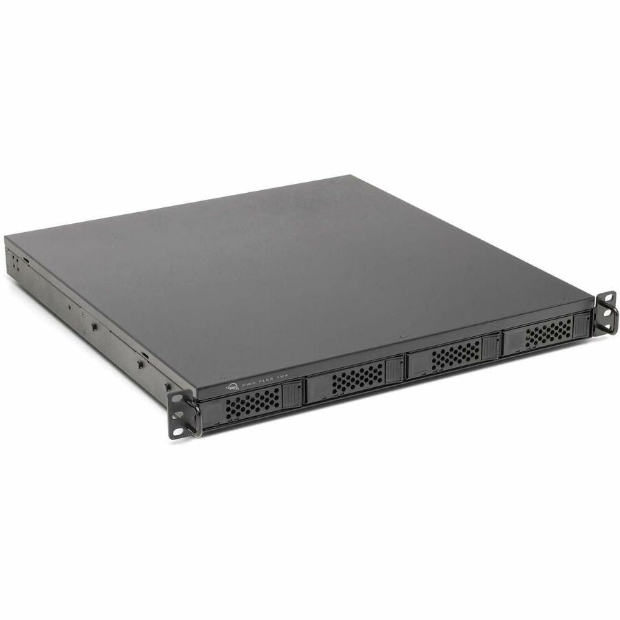 OWC 64TB Flex 1U4 Thunderbolt (40Gb/s) HDD Storage, Docking, And PCIe Expansion 1U Rackmount Solution