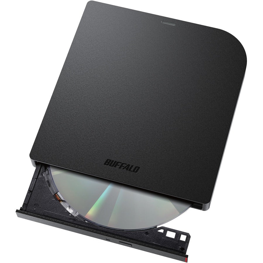 Buffalo MediaStation DVSM-PUV8U3B-TAA Portable DVD-Writer - External - TAA Compliant