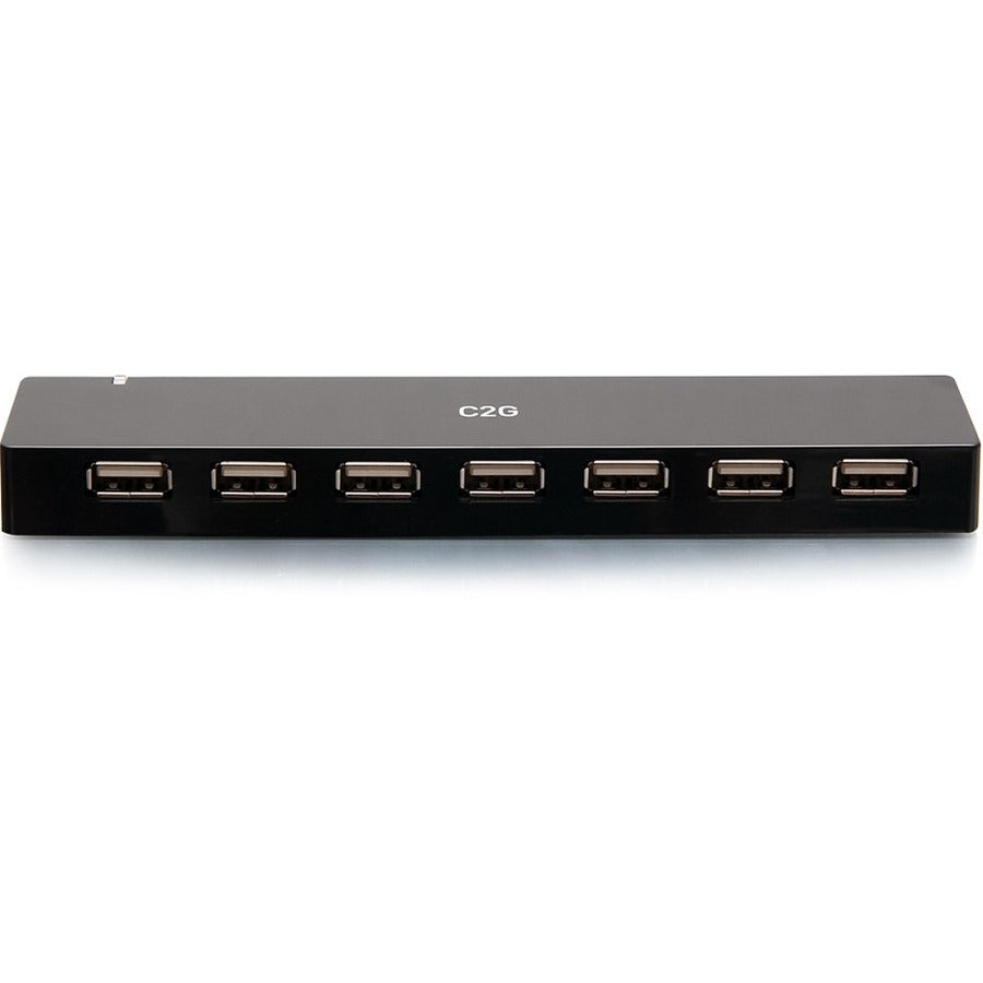 C2G 7-Port USB Hub - USB 2.0 - 5 Volts and 3 Amp Power Supply