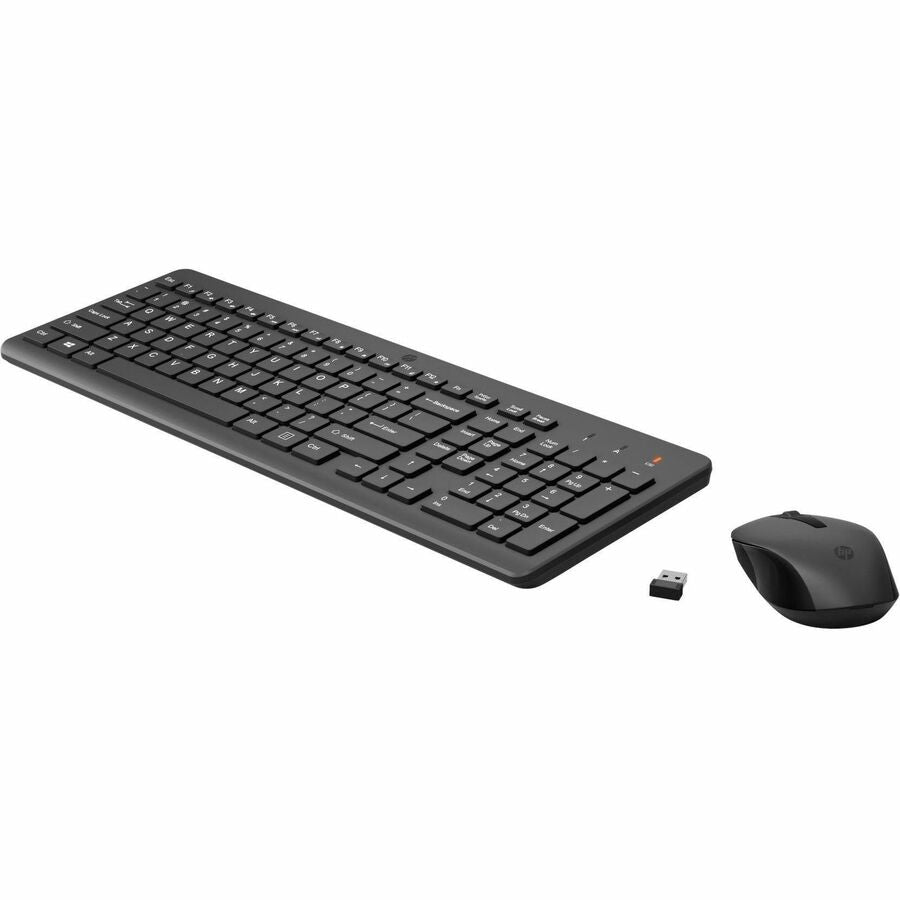 HP 330 Wireless Keyboard with Ergonomic Mouse, Chiclet Design, 2.4 GHz Connectivity