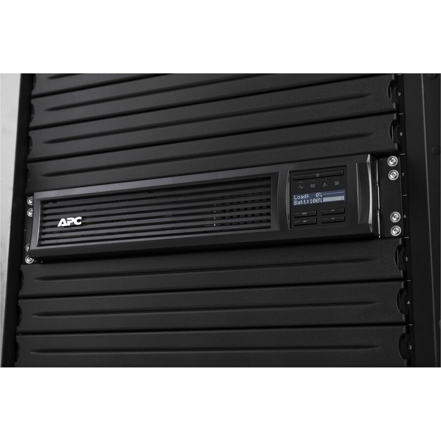 APC Smart-UPS, Line Interactive, 2200VA, Rackmount 2U, 120V, 6x NEMA 5-15R+2x NEMA 5-20R outlets, Network Card, AVR, LCD