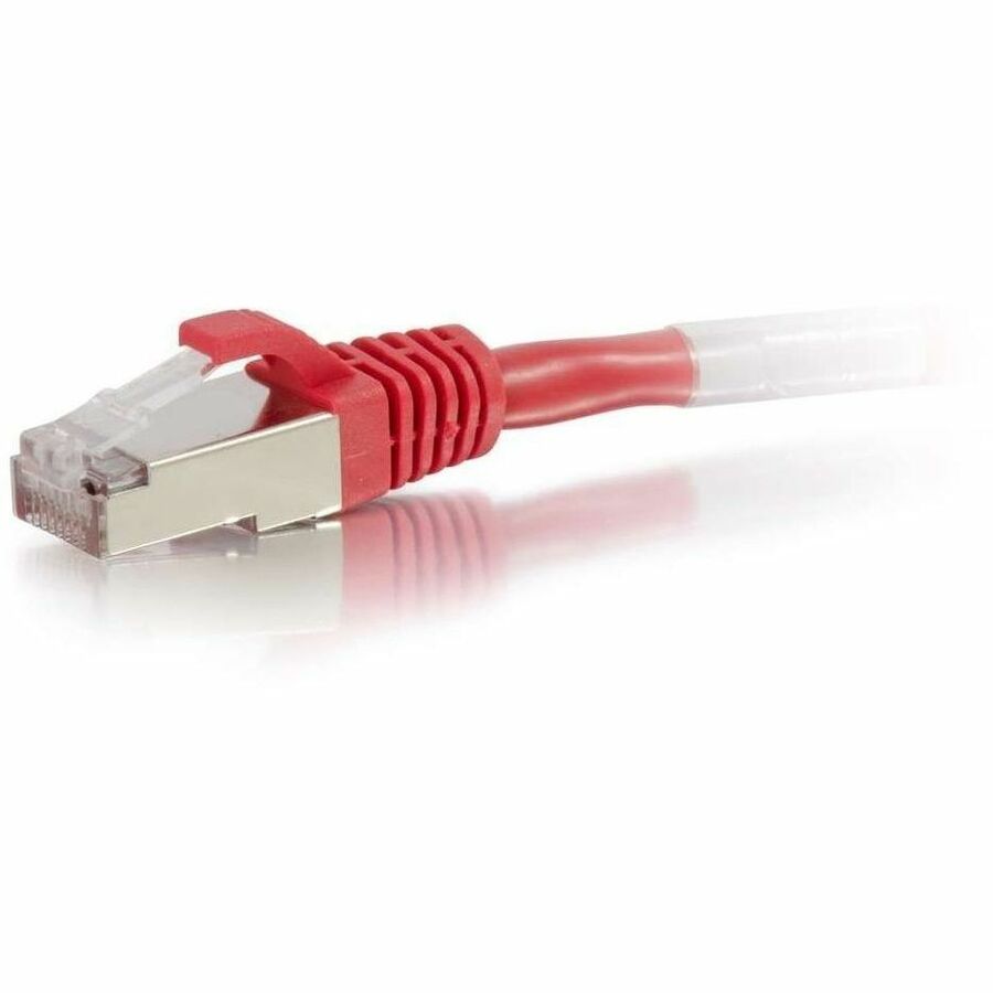 C2G 6ft Cat6 Ethernet Cable - Snagless Shielded (STP) - Red