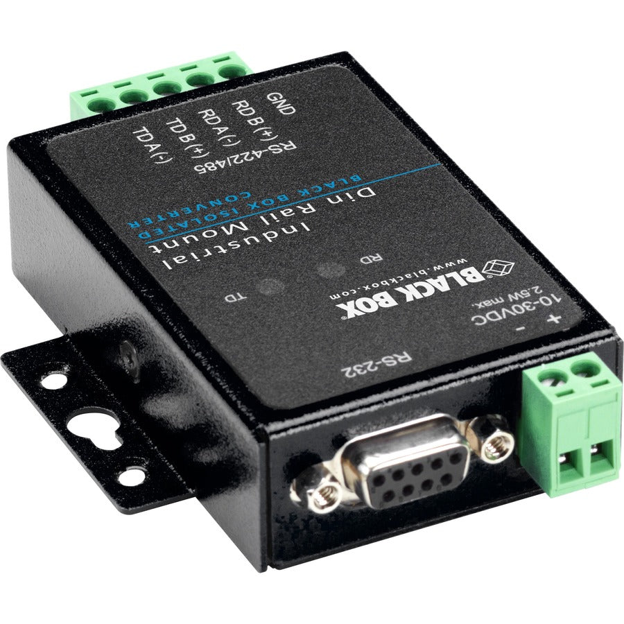 Black Box Industrial RS-232 to RS-485/422 Converter