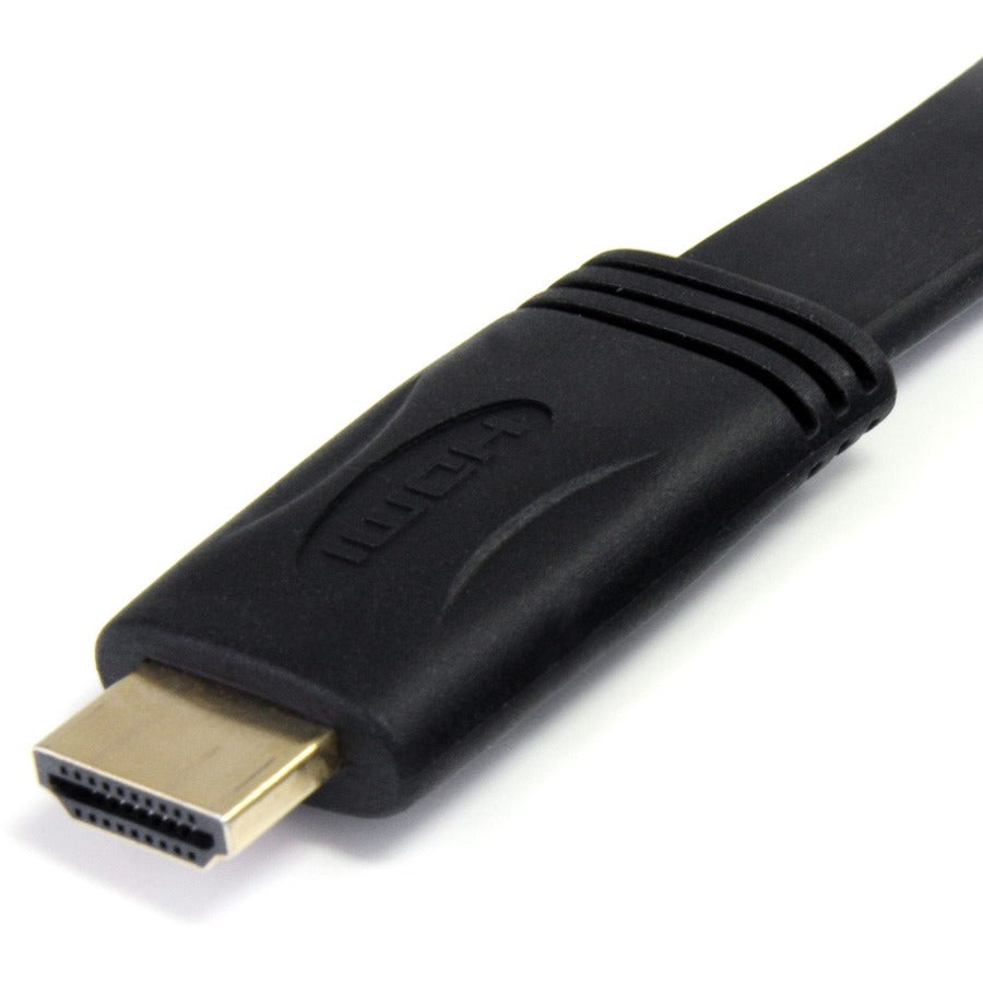 StarTech.com 6 ft Flat High Speed HDMI Cable with Ethernet - Ultra HD 4k x 2k HDMI Cable - HDMI to HDMI M/M