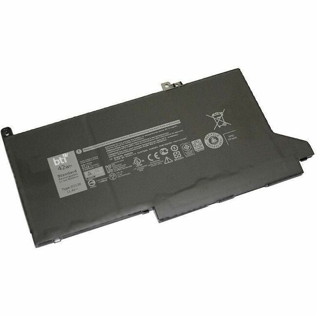 BTI 451-BBZL-BTI 11.4V 42Whr Li-Ion Battery for Dell Latitude 7280, 7290, 7380, 7390, 7480