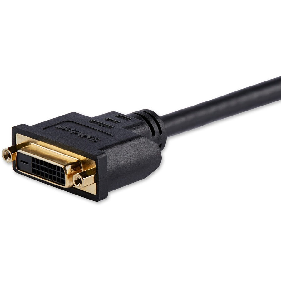 StarTech.com 8in HDMI�&reg; to DVI-D Video Cable Adapter - HDMI Male to DVI Female