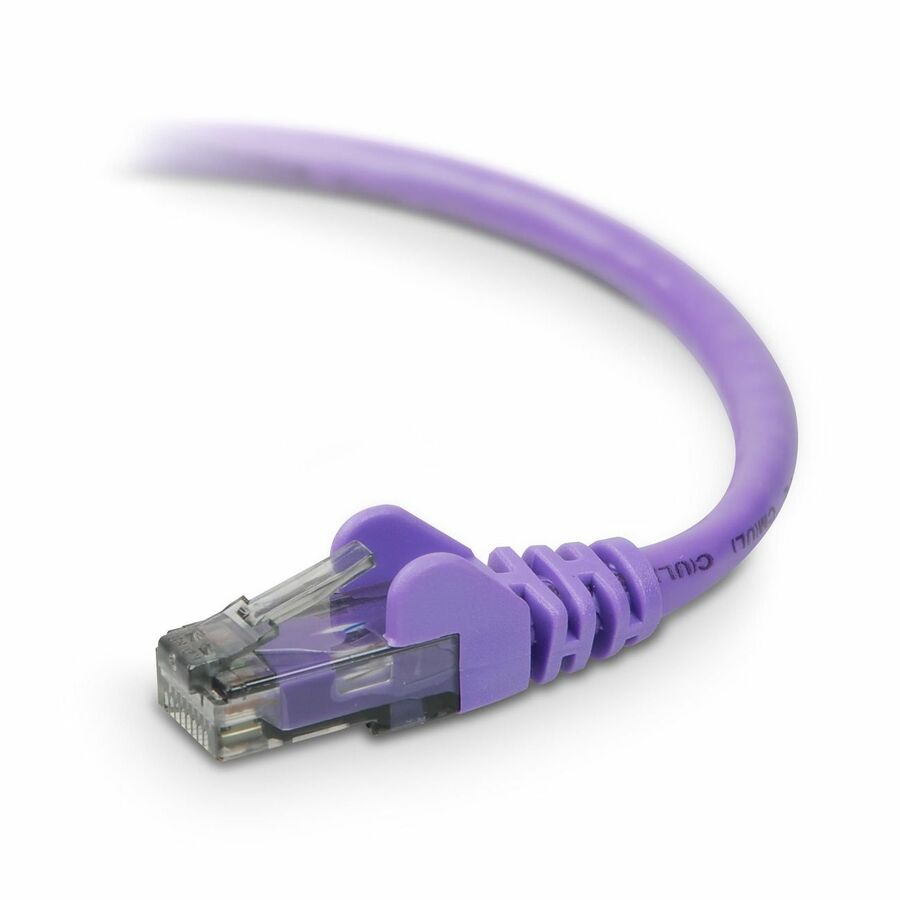 Belkin 7-Foot CAT6 Ethernet Patch Cable - High-Speed UTP, Gold-Plated RJ45 Connectors for Gigabit Performance