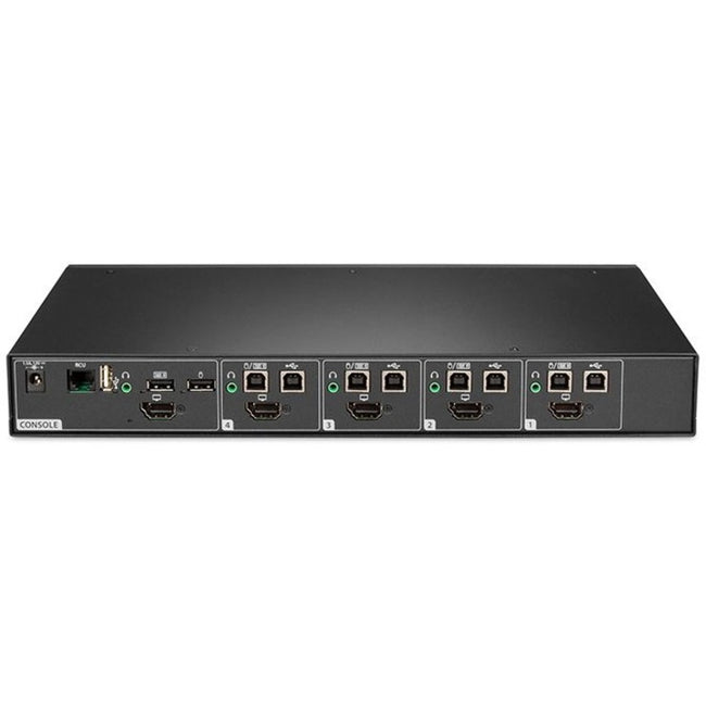 Vertiv Cybex SC800 Secure KVM| 4 Port Universal DP/H Single Display| CAC PP4.0