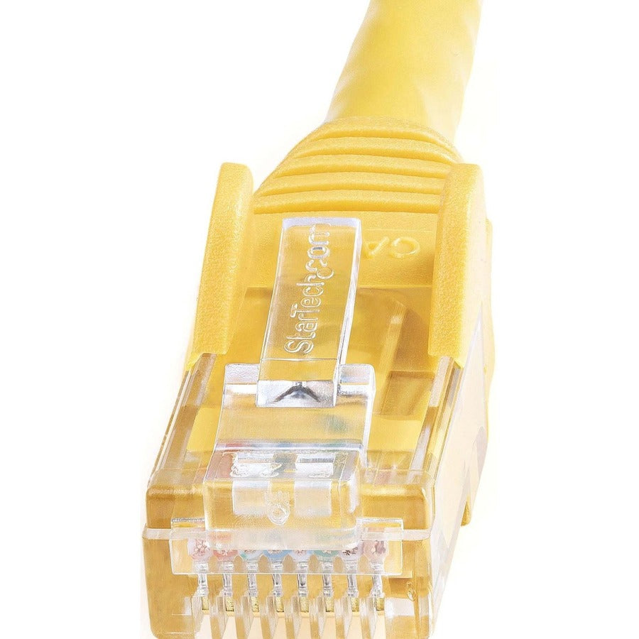 StarTech.com 7ft CAT6 Ethernet Cable - Yellow Snagless Gigabit - 100W PoE UTP 650MHz Category 6 Patch Cord UL Certified Wiring/TIA