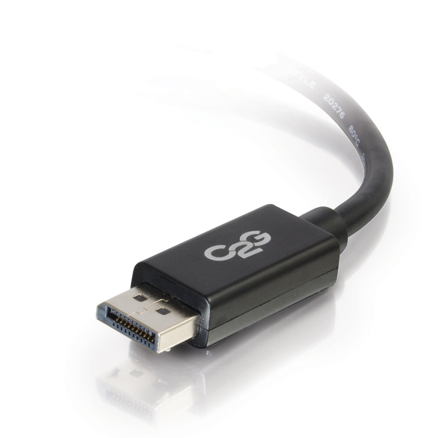 C2G 25ft DisplayPort Cable Male to Male - 8K UHD Resolution with Secure Latches