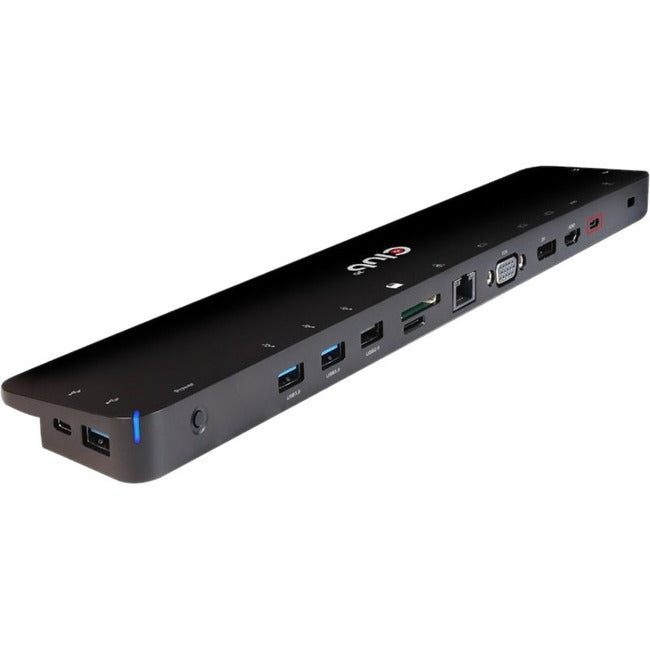 Club 3D USB 3.2 Gen1 Type C Triple Display Docking Station with PD Charging, HDMI, DP, VGA