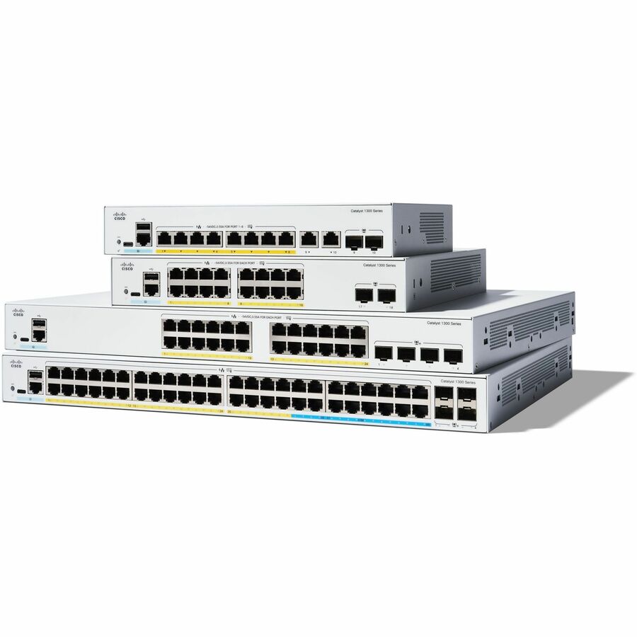 Cisco Catalyst C1300-8FP-2G Managed Gigabit Ethernet Switch for Small to Medium Offices