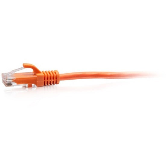 C2G 5ft Cat6a Snagless Unshielded (UTP) Slim Ethernet Cable - Cat6a Slim Network Patch Cable - PoE - Orange