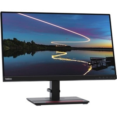 Lenovo T24m-20 23.8" HDMI Monitor - Stylish Design, Cable Docking Supported, No Ethernet Port