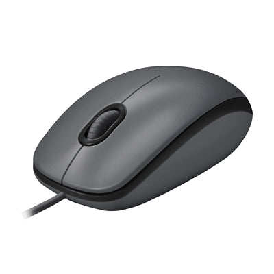 Logitech M100 Black USB Mouse - Comfortable, Reliable Control for Your Computer