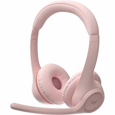 Logitech Zone 300 Wireless Headset in Stylish Rose - Perfect for Music and Calls