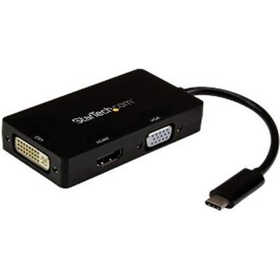 3-in-1 USB C Multiport Adapter – Connect HDMI, DVI, or VGA Displays with Ease
